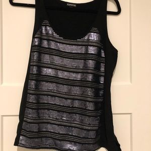 Express: sparkle tank top